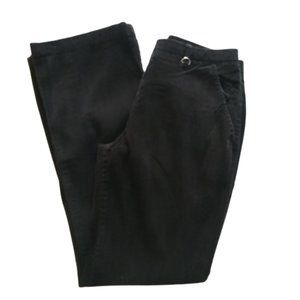 New York Jean Black Corduroy Pants***